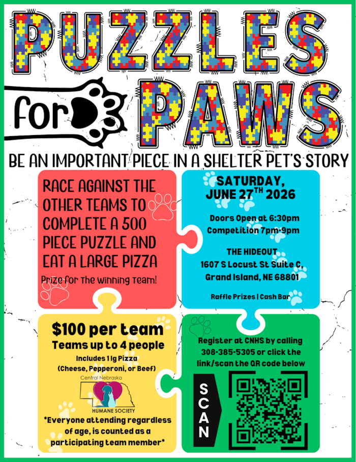 Puzzles for Paws